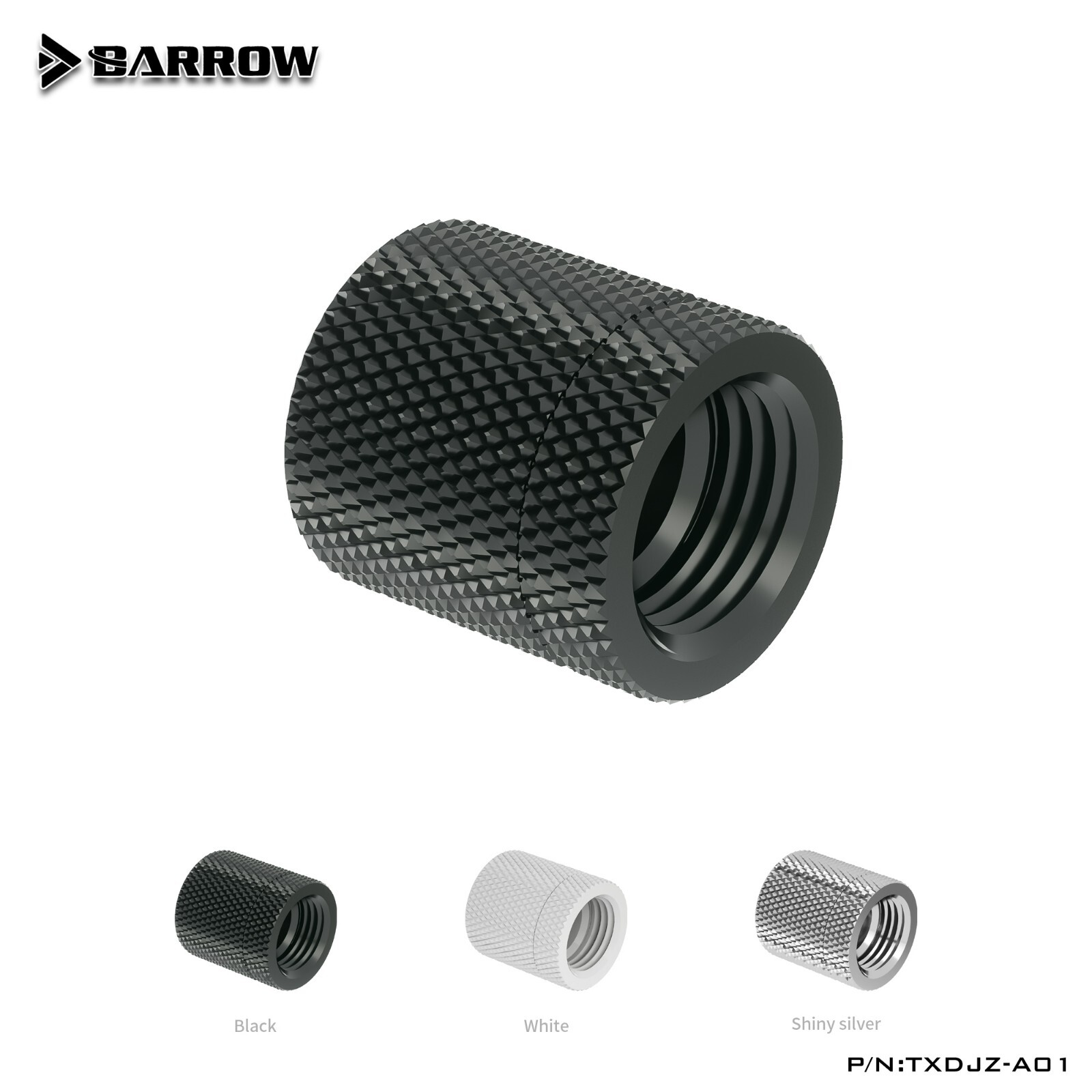 Barrow G1/4" Female to Female Extender Rotary Fitting Anti-Twist TXDJZ-A01