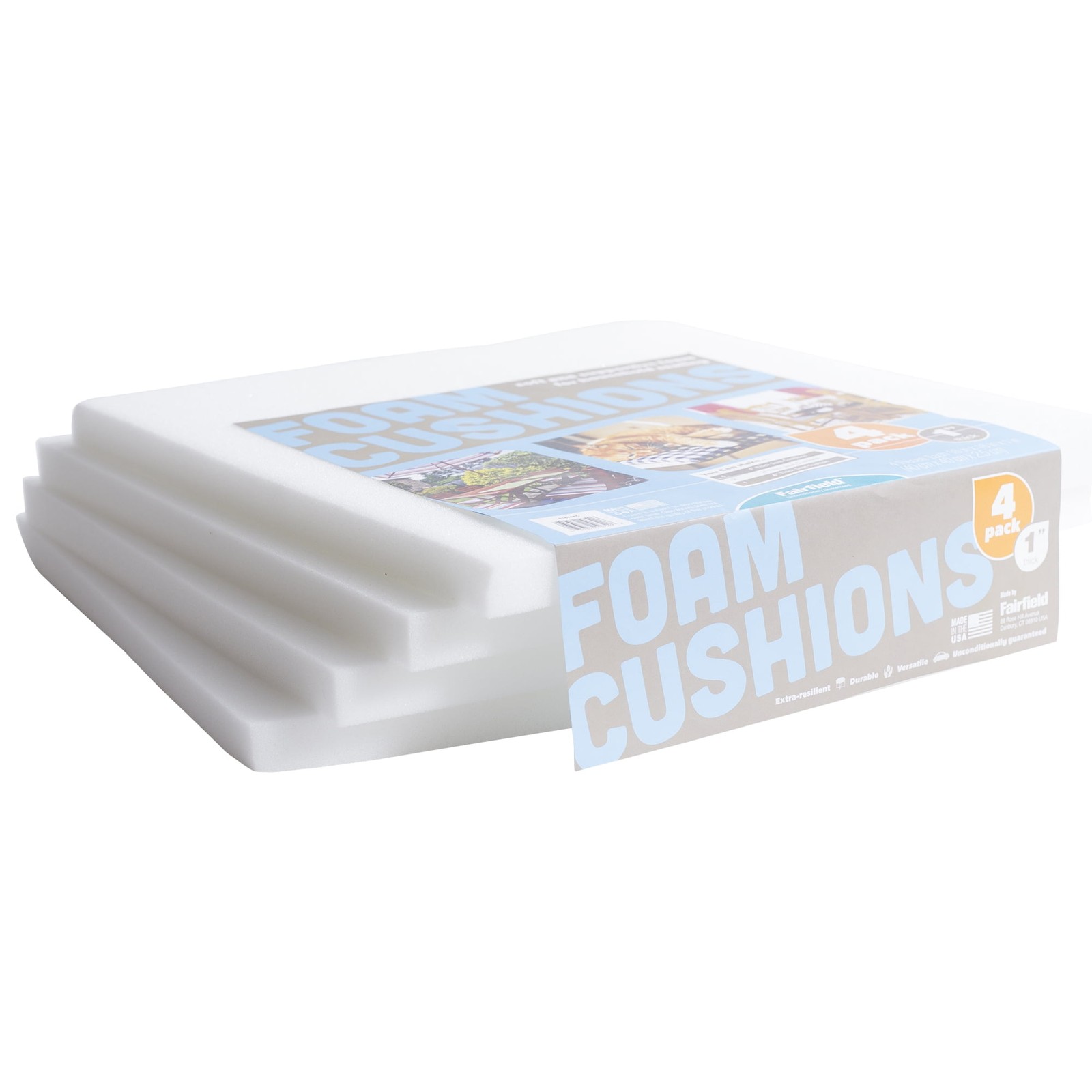 Fairfield Project Foam Pad,Soft,Durable,and Supportive Padding for Seat Cushions