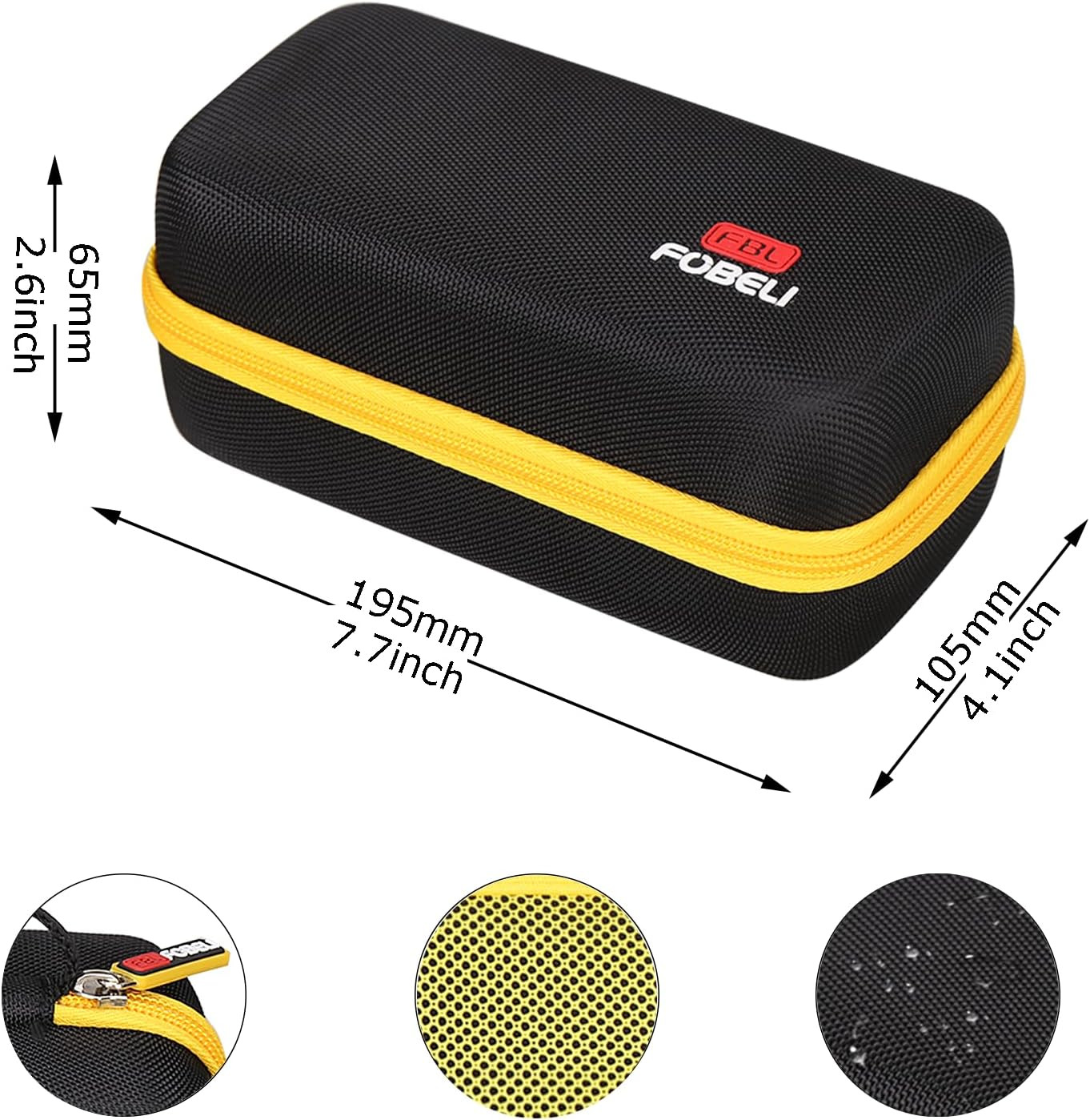 Hard Carrying Case Compatible with Klein Tools VDV501-851 Cable Tester Kit with