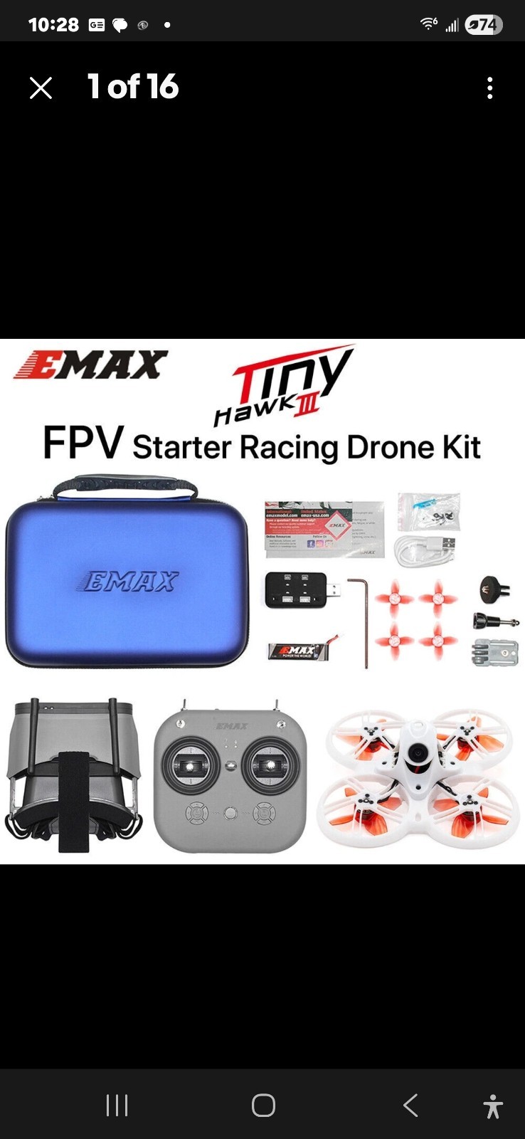 Tiny Hawk 3 W/RUNCAM THUMBCAM