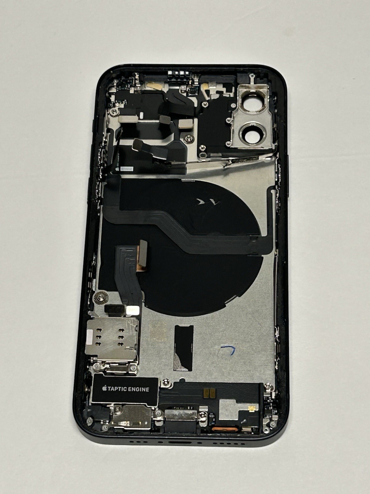 Original Black Housing Back With Small Parts iPhone 12 A2172 Grade AB.