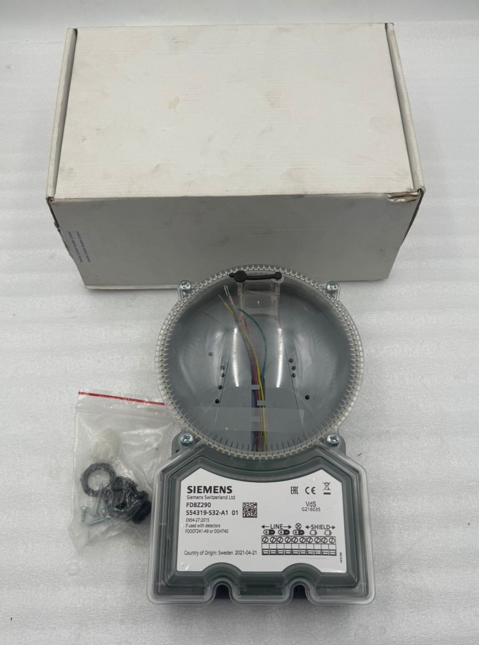 SIEMENS FDBZ290 AIR SAMPLING SMOKE DETECTION