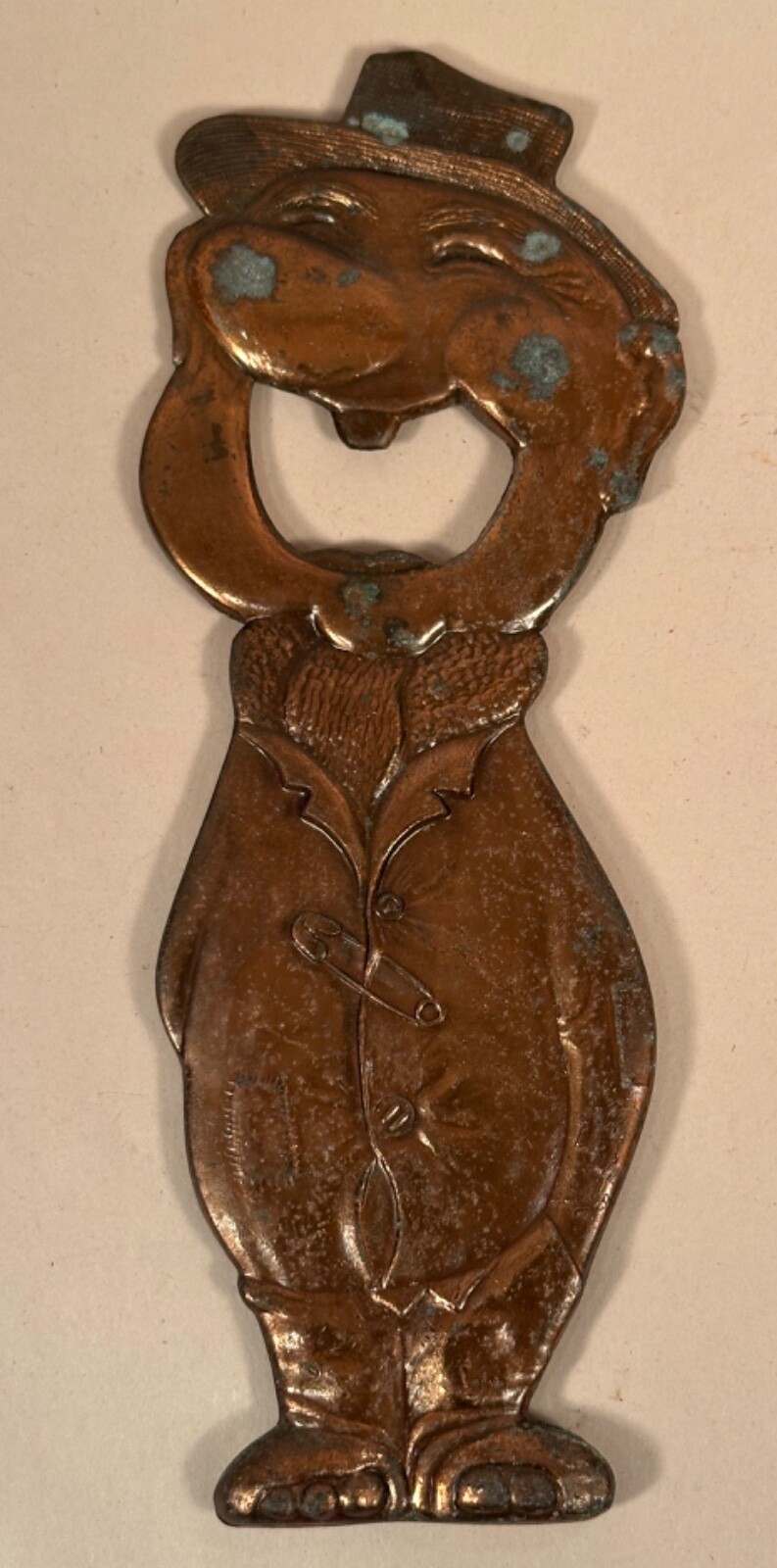 Hobo Bottle Opener, Copper Plate
