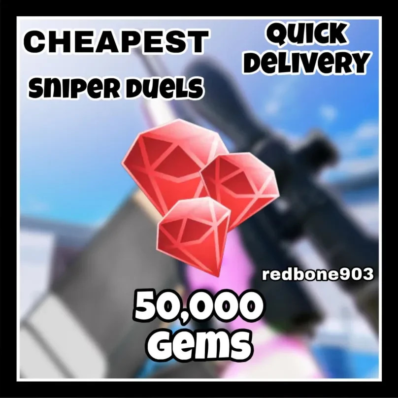 Sniper Duels - Gems- 1K - 50K (Fast Delivery & Cheap)