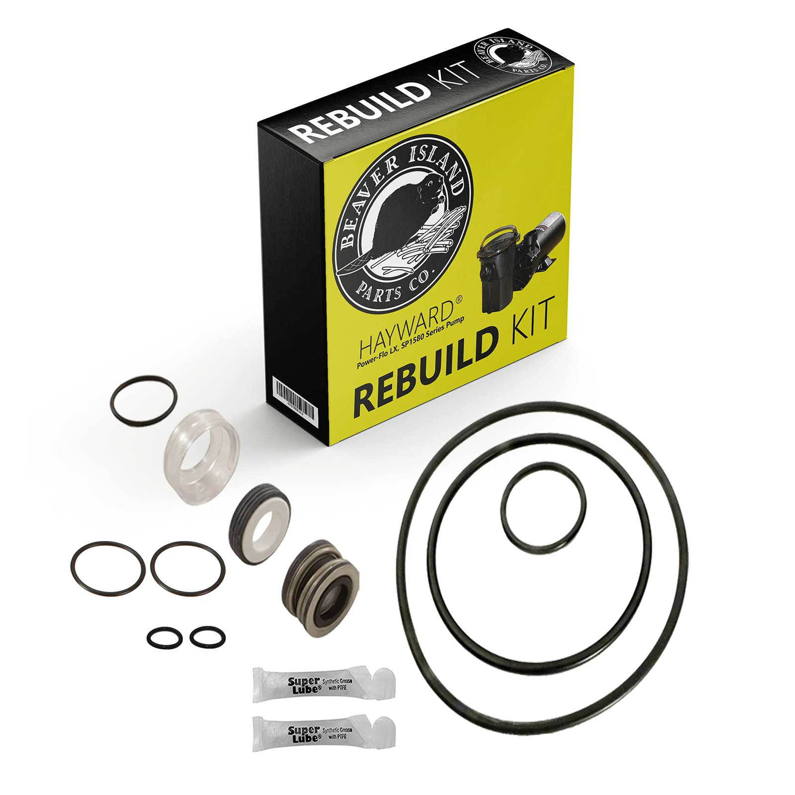 Replacement for Hayward Power-Flo LX, SP1580 Series Pump O-Ring Seal Gasket Repa
