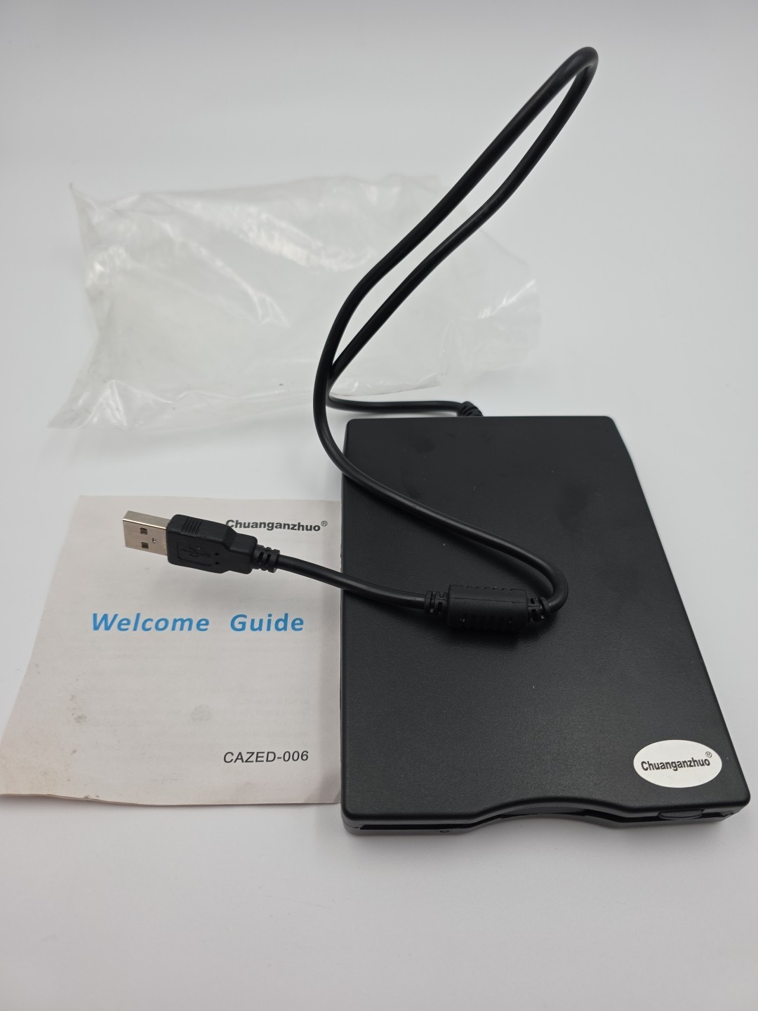 Chuanganzhuo CAZED-006 3.5" 144MB External USB Floppy Disk Drive Portable