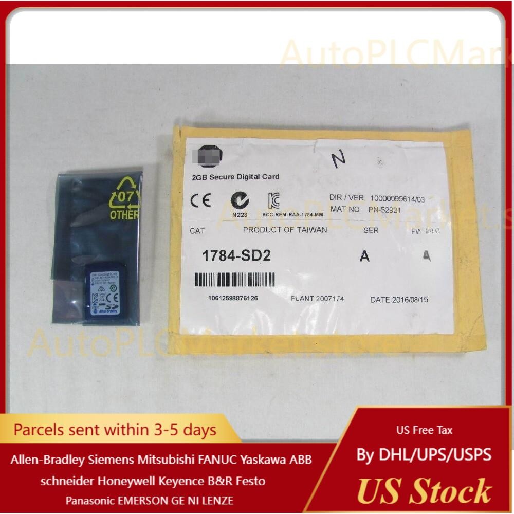 1784-SD2 ControlLogix Secure Digital Card Brand New Sealed 1784SD2