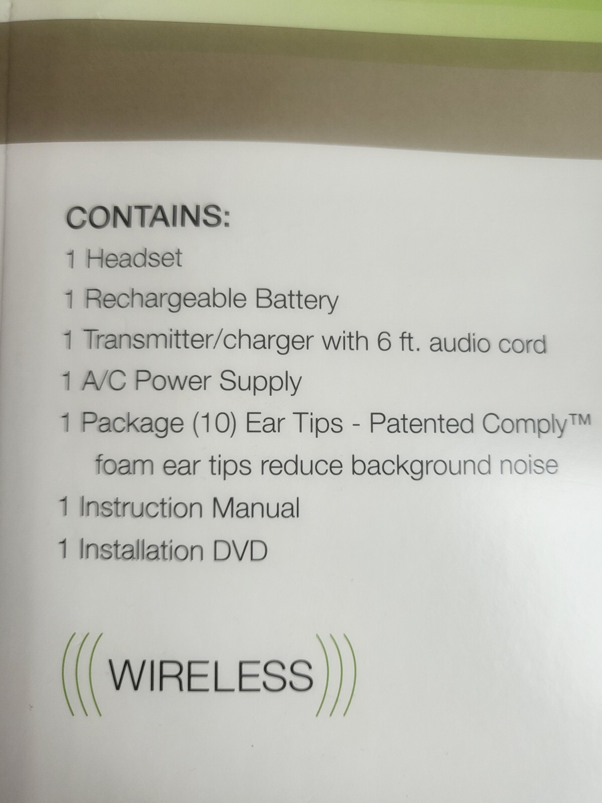 As Seen On TV Noise Reduction Headset