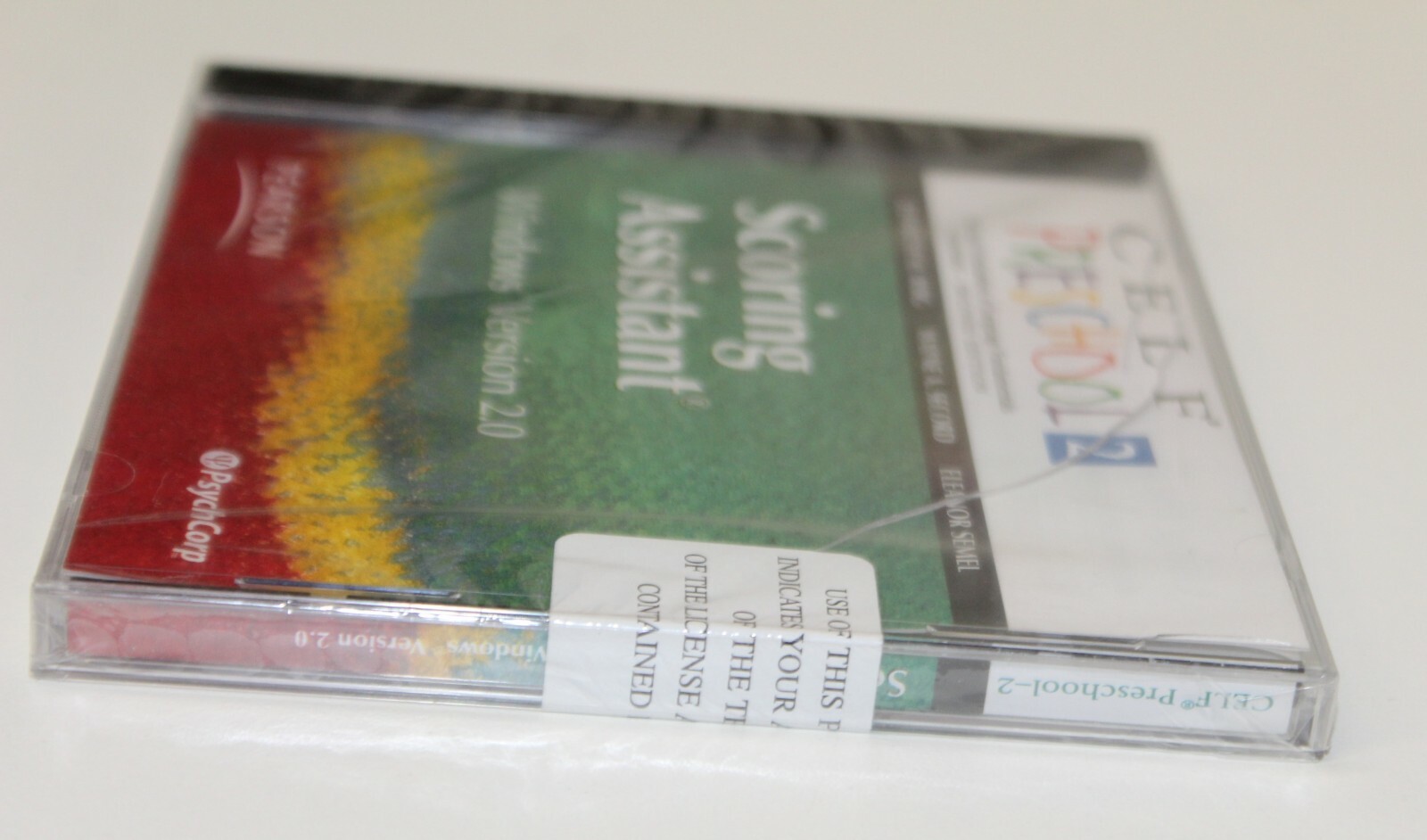 CELF Preschool 2 Scoring Assistant Software CD Windows Version 2.0 2005 Pearson