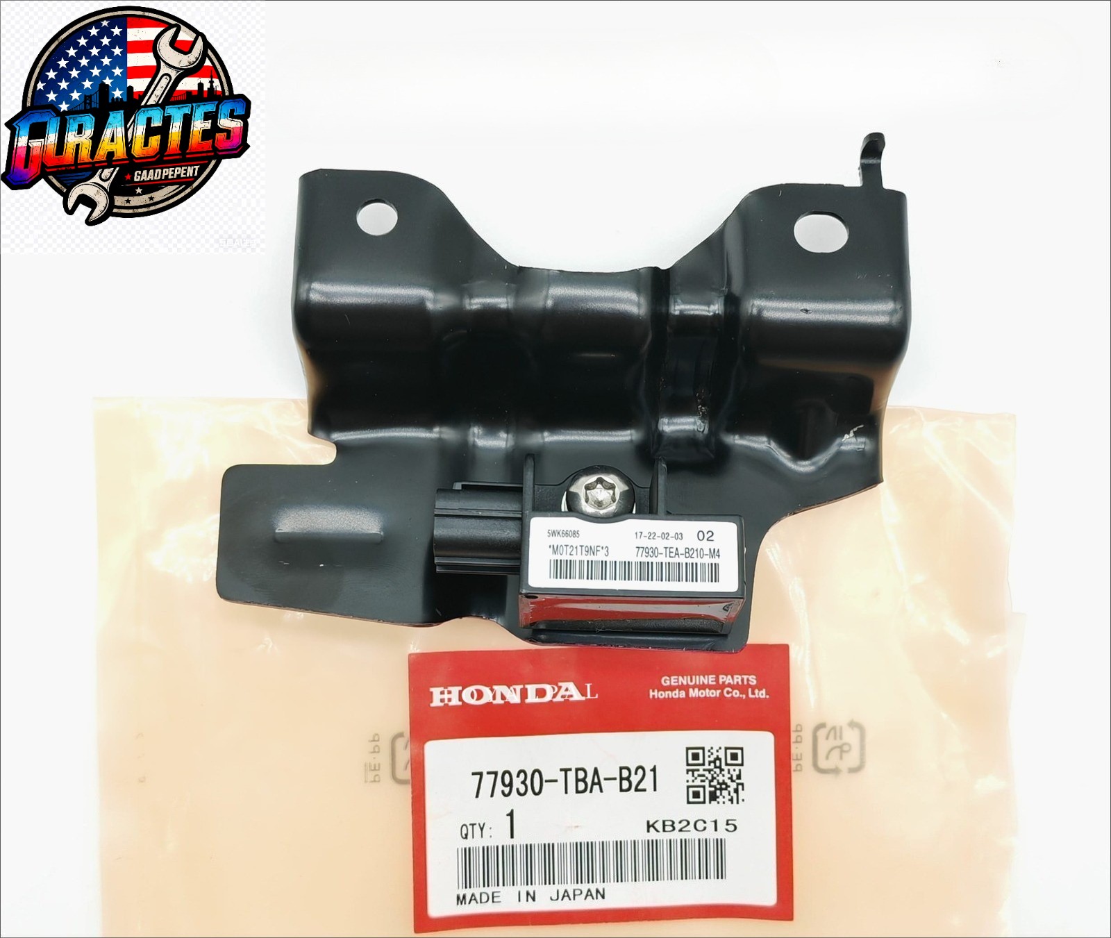 Genuine OEM Front Crash Sensor Assembly 77930-TBA-B21 FOR HONDA CIVIC 16-21