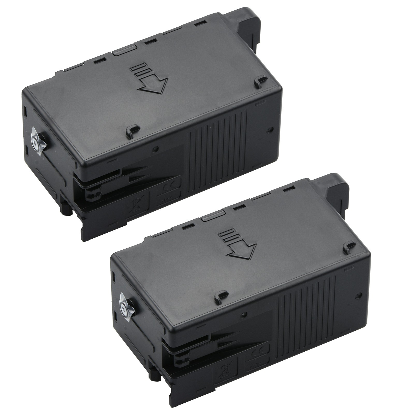 2PCS C9345 Maintenance Box For Epson Printer Waste Ink Pad Replace Durable