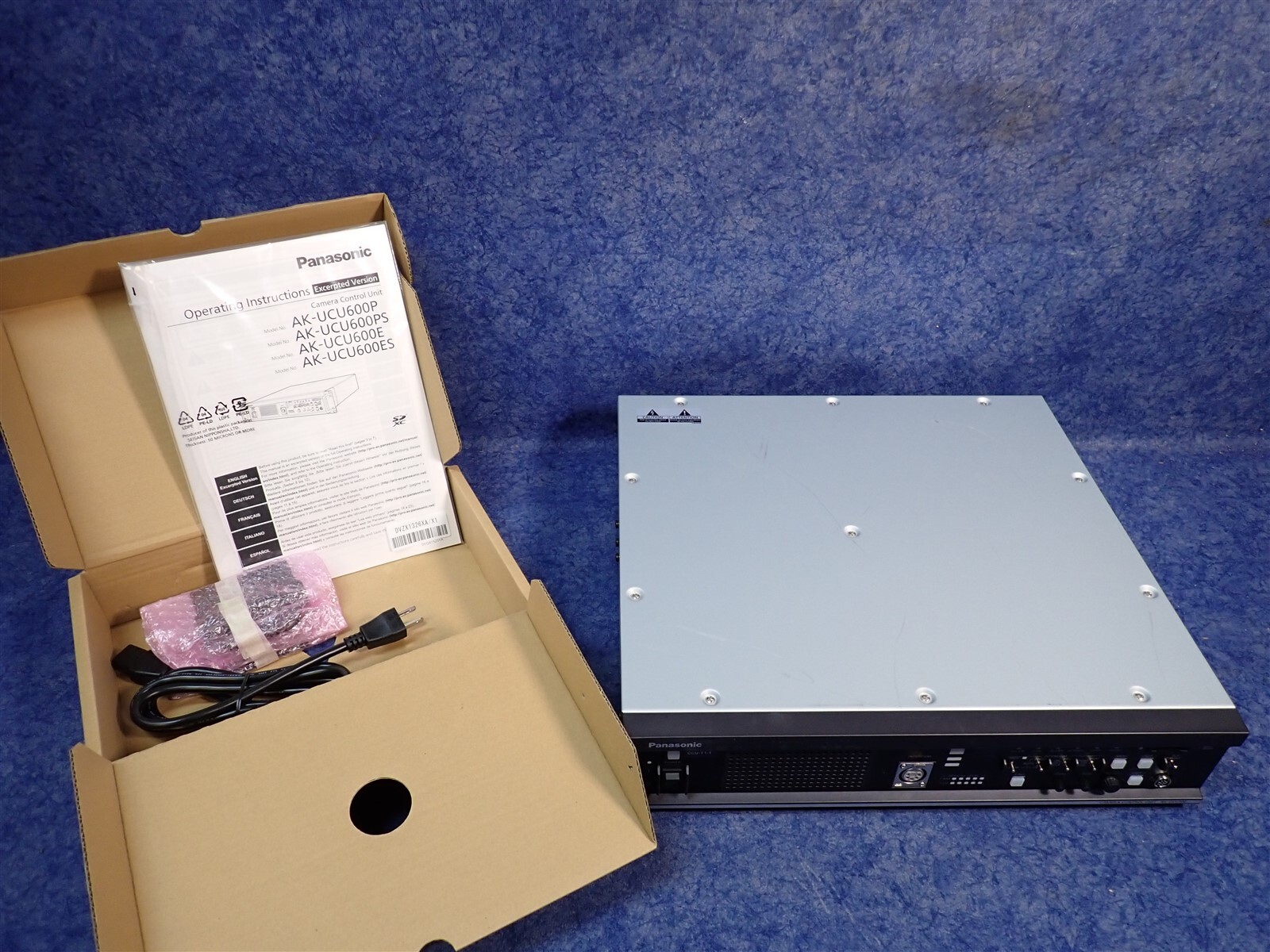 Panasonic AK-UCU500PS 2U Rack Mount Camera Control Unit (Q14)