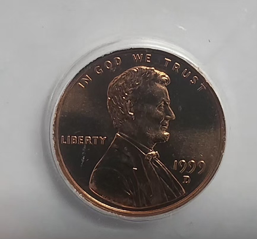 1999 D Lincoln Cent ICG MS68 RD PL