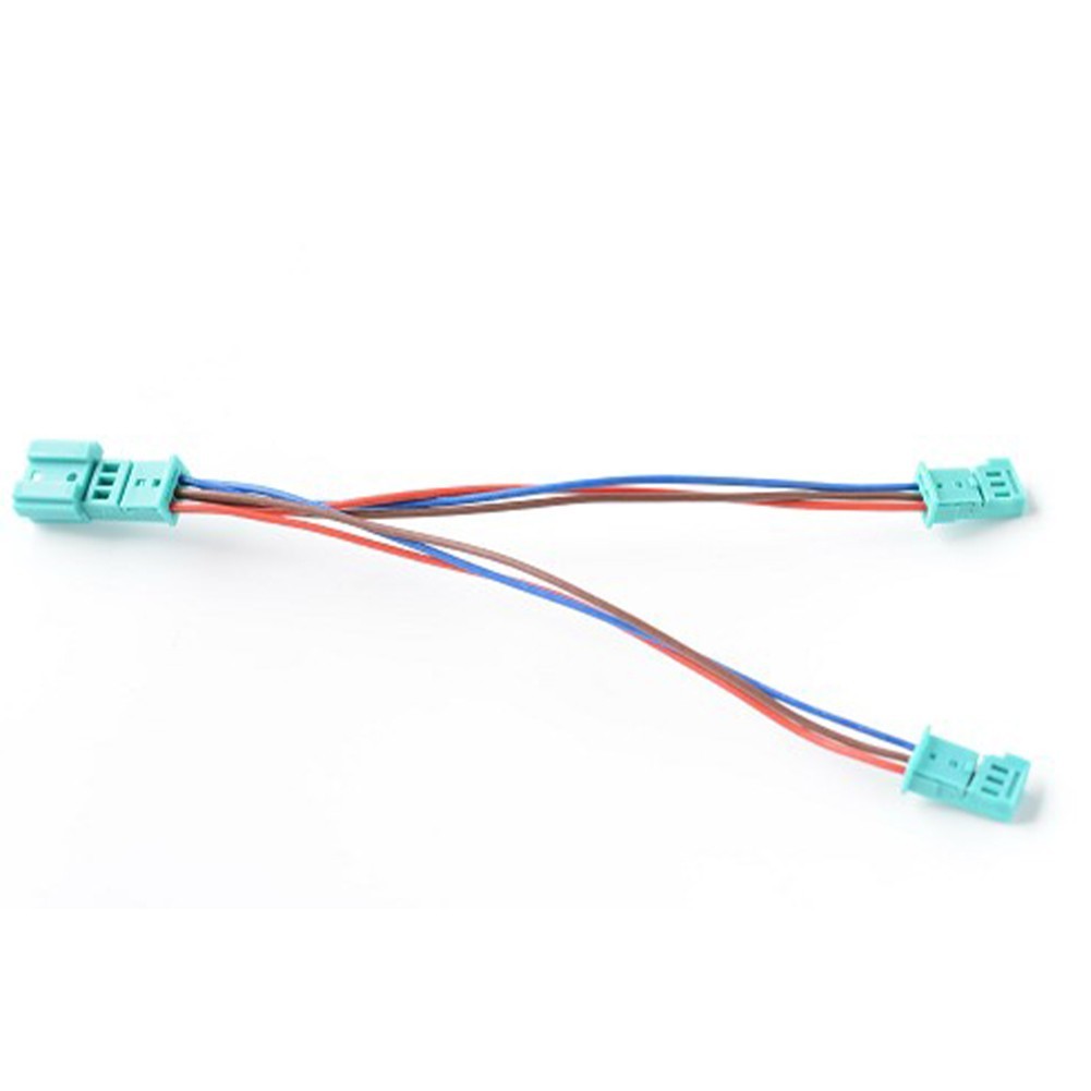 None Cable Radio Adapter Car 1pcs 3 Pin Blue Plastic & Metal Terminals