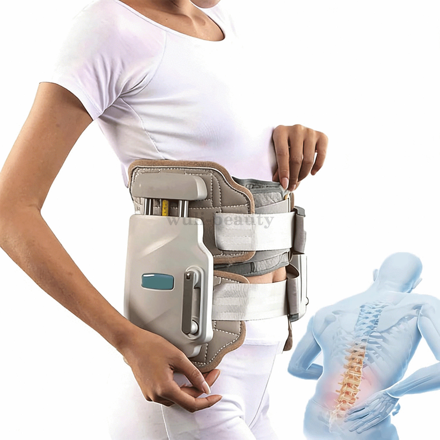 Lumbar Traction Device,Spinal Decompression Devices，lumbar decompression belt