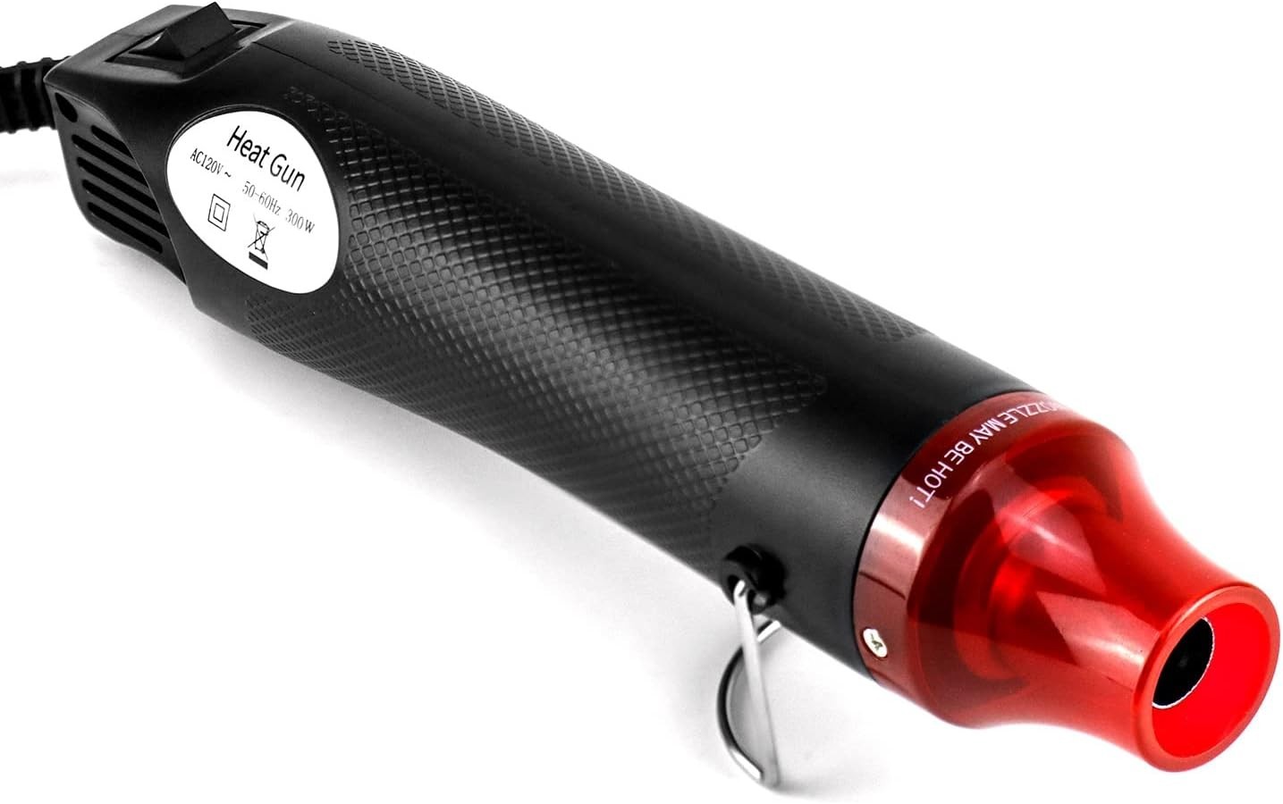 Heat Gun, 110V 300W Hot Air Gun Tools Shrink Gun with Stand and Power Cord