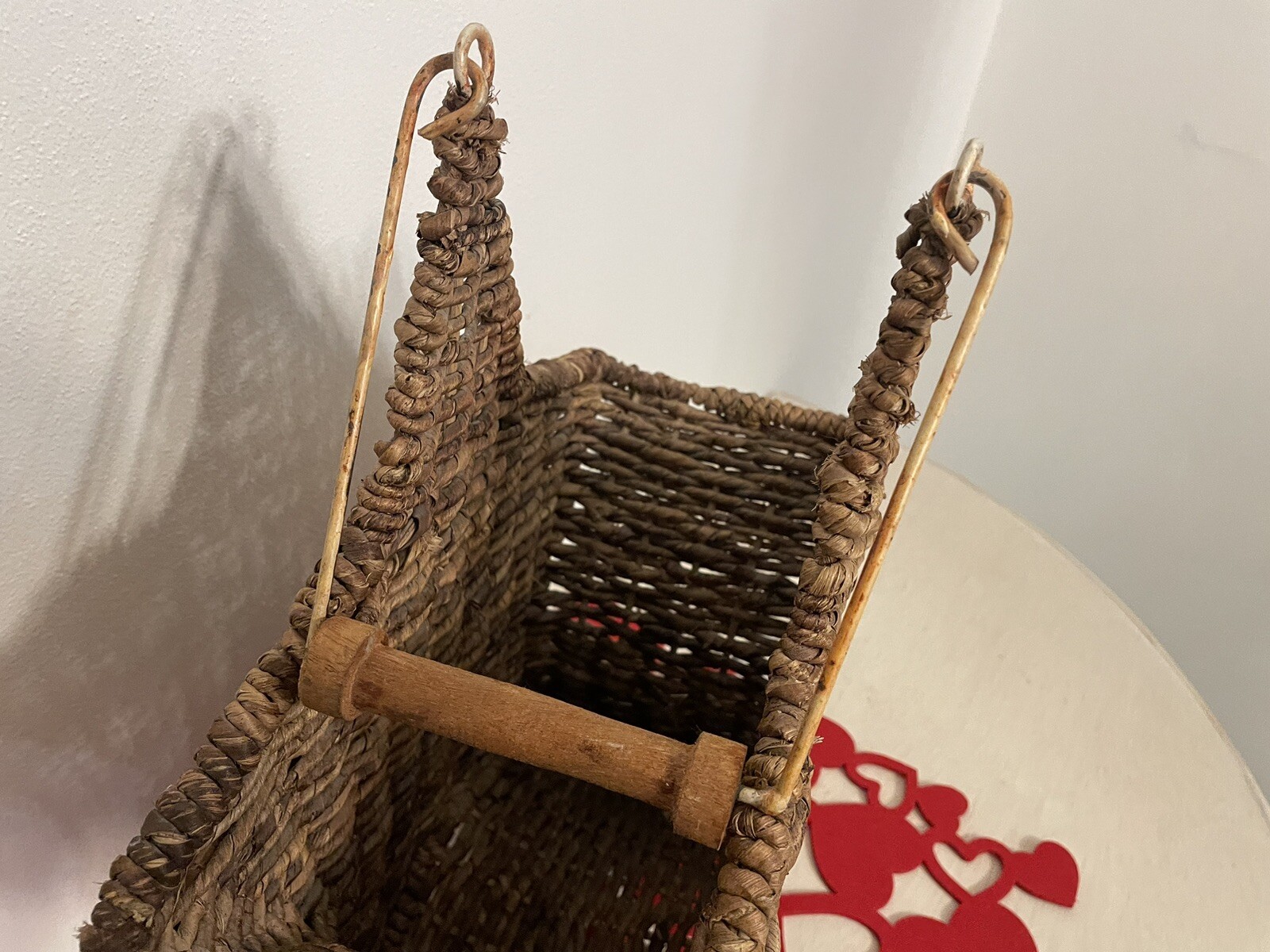 Vintage 14” Star Basket