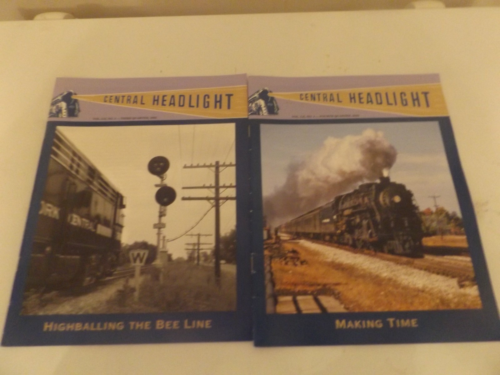 Central Headlight Magazine - NY Central System Historical Soc. VoL 52 No 3 & 4