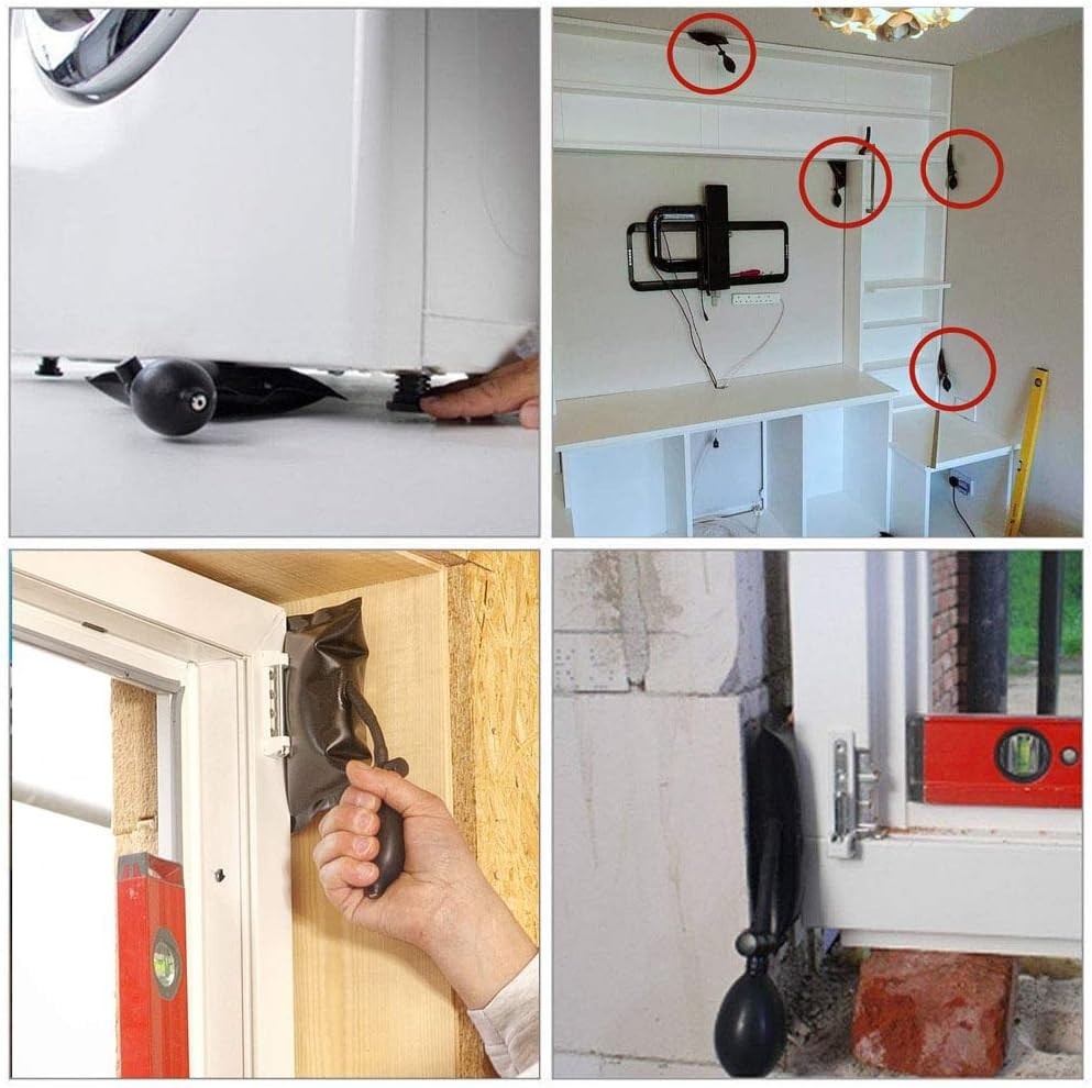 Versatile Inflatable Shim Bag Kit Professional Leveling Tool, No Surface Damage