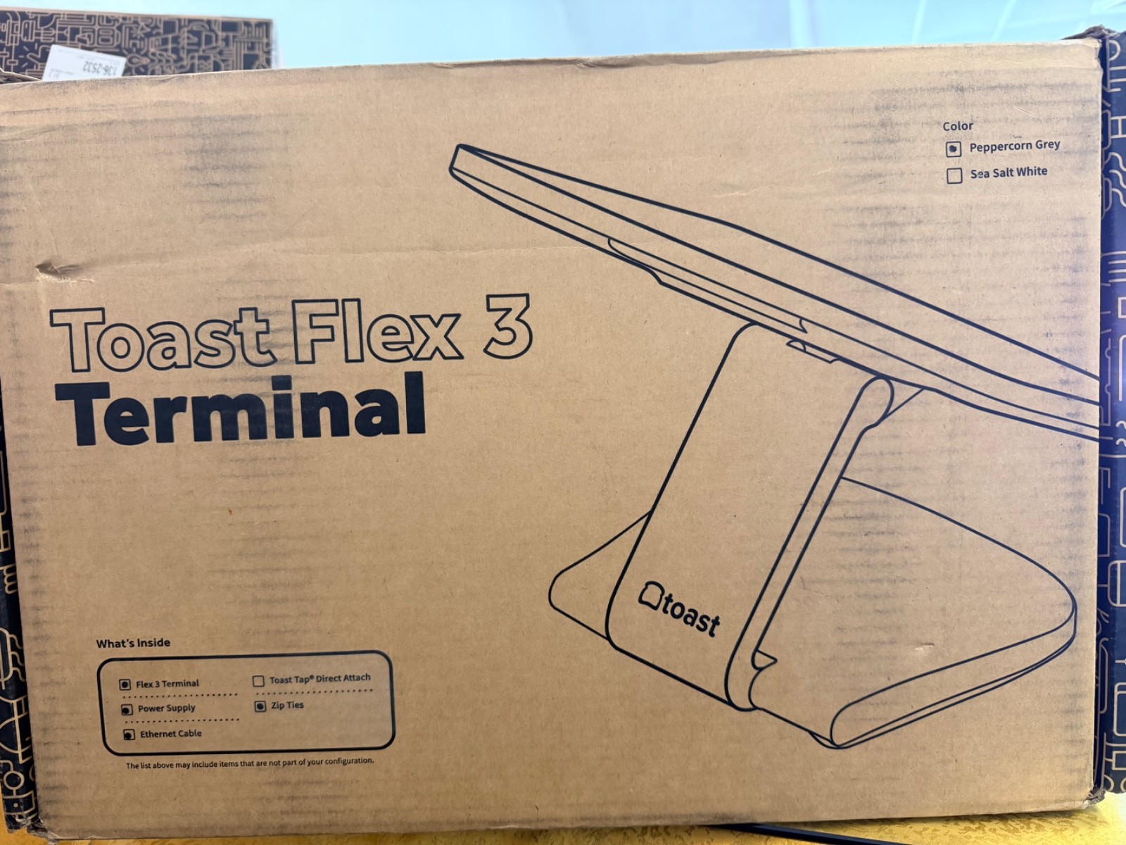 New Toast Flex 3 POS Terminal TT300 15" Touchscreen Display Unused Open Box