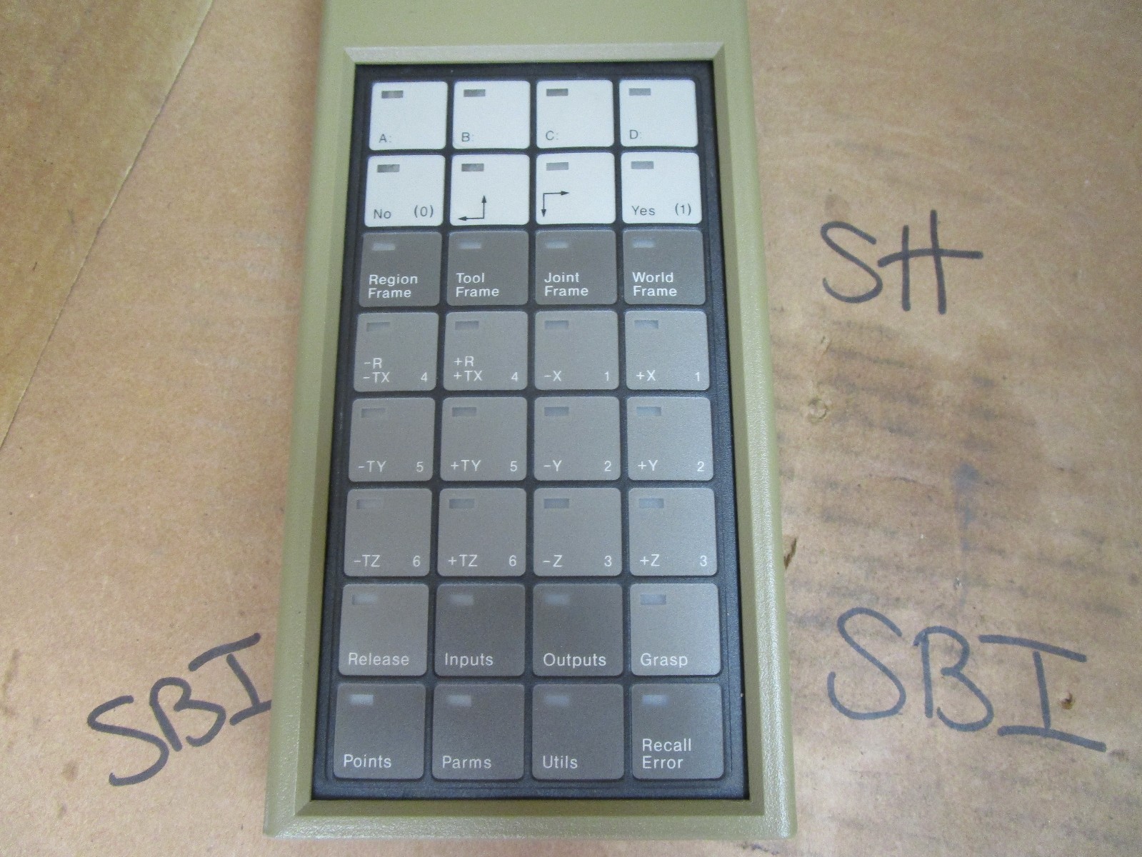 IBM Teach Teaching Handheld Programmable Controller Pendant 67X1366 Used