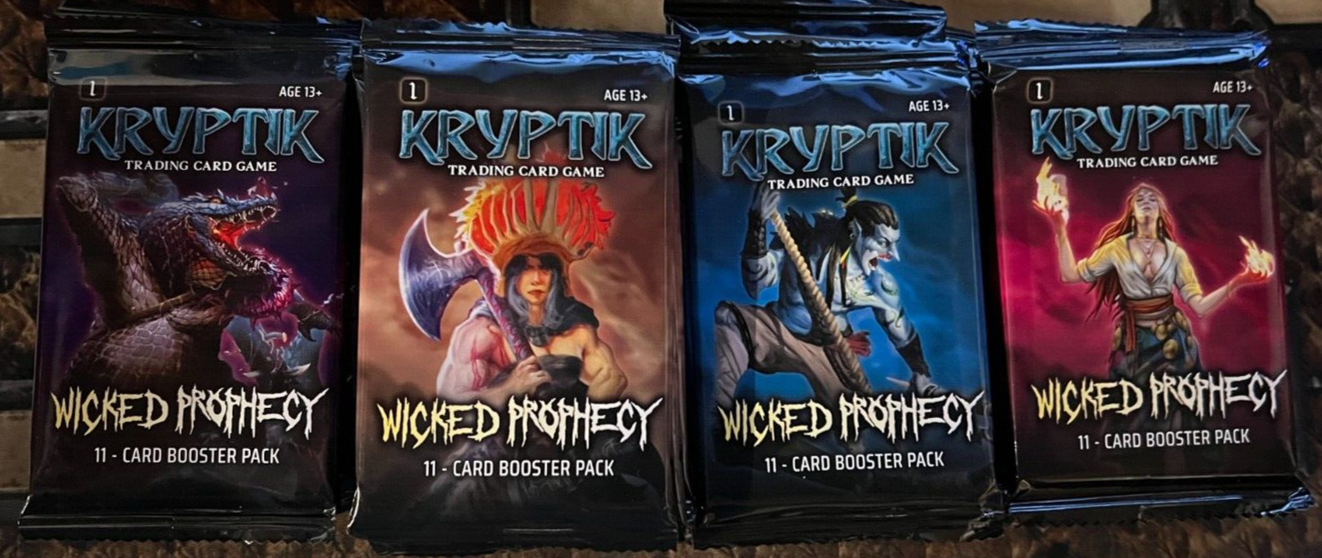Kryptik TCG Wicked Prophecy Booster Pack 2022 E3