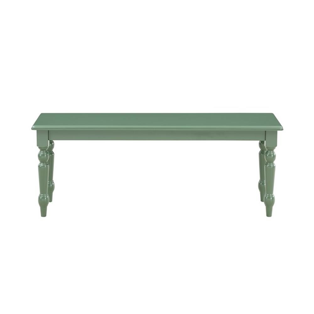 Boraam Carolina 6pc Rubberwood Dining Set - Equestrian Green