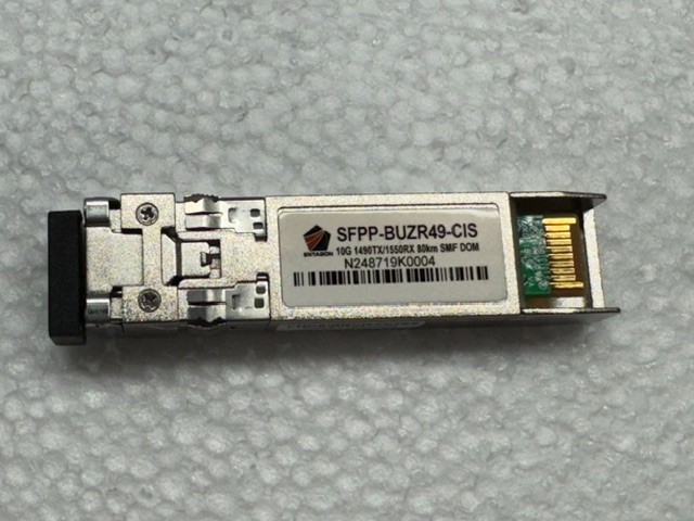 Entagon SFPP-BUZR49-CIS 1490TX/1550RX  80km SMF DOM Transceiver