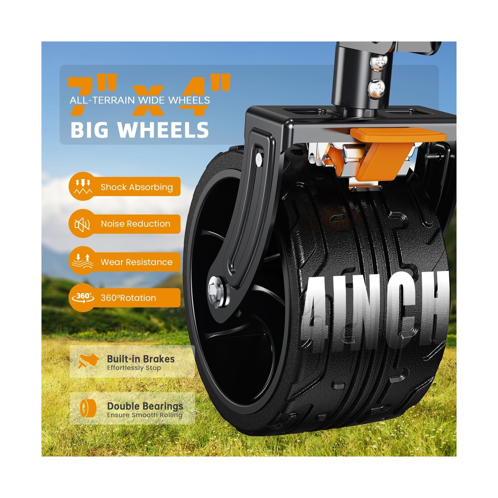 Foldable 50''L Extra Long Double Decker Wagon for Sport, 400L Colla... Fast Ship