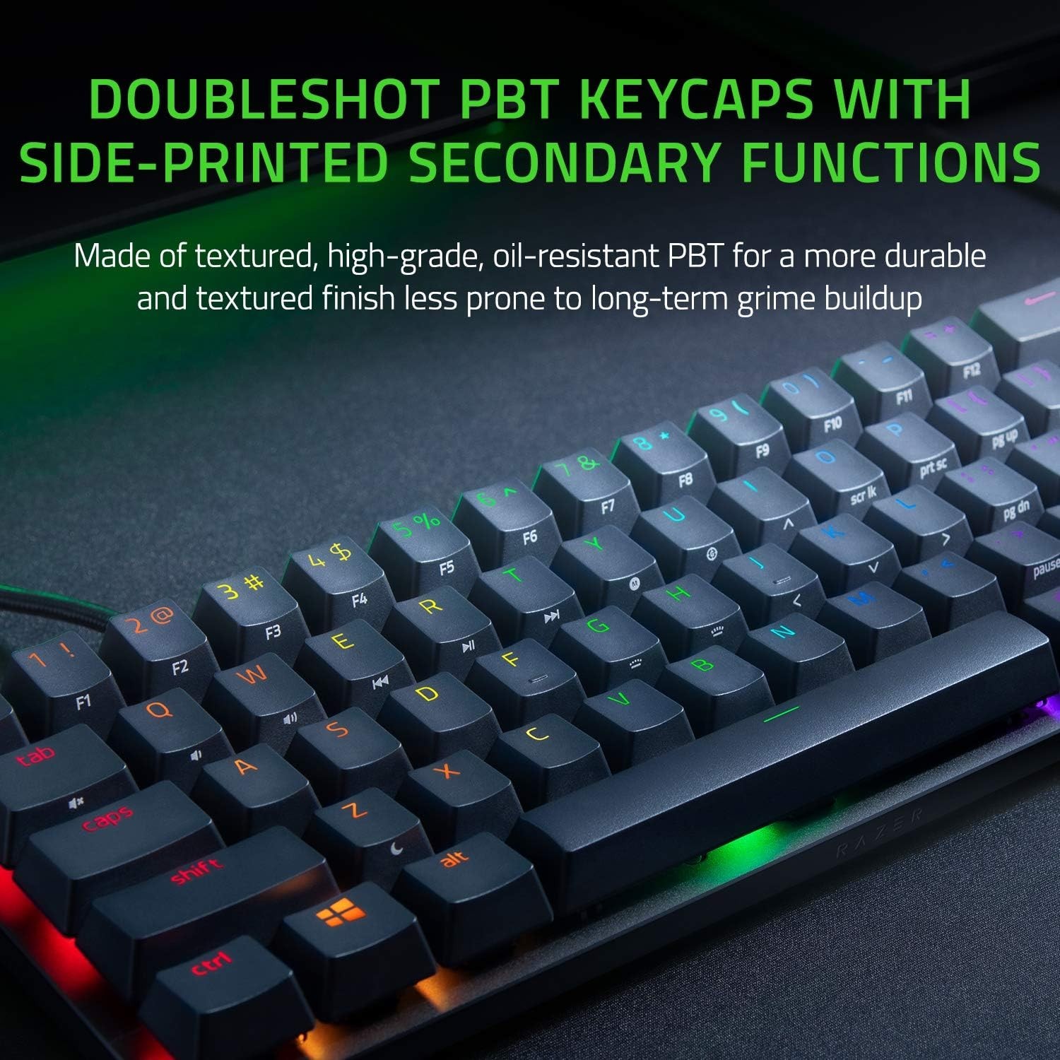 Razer Huntsman Mini 60% Gaming Keyboard Clicky Optical Switch Black