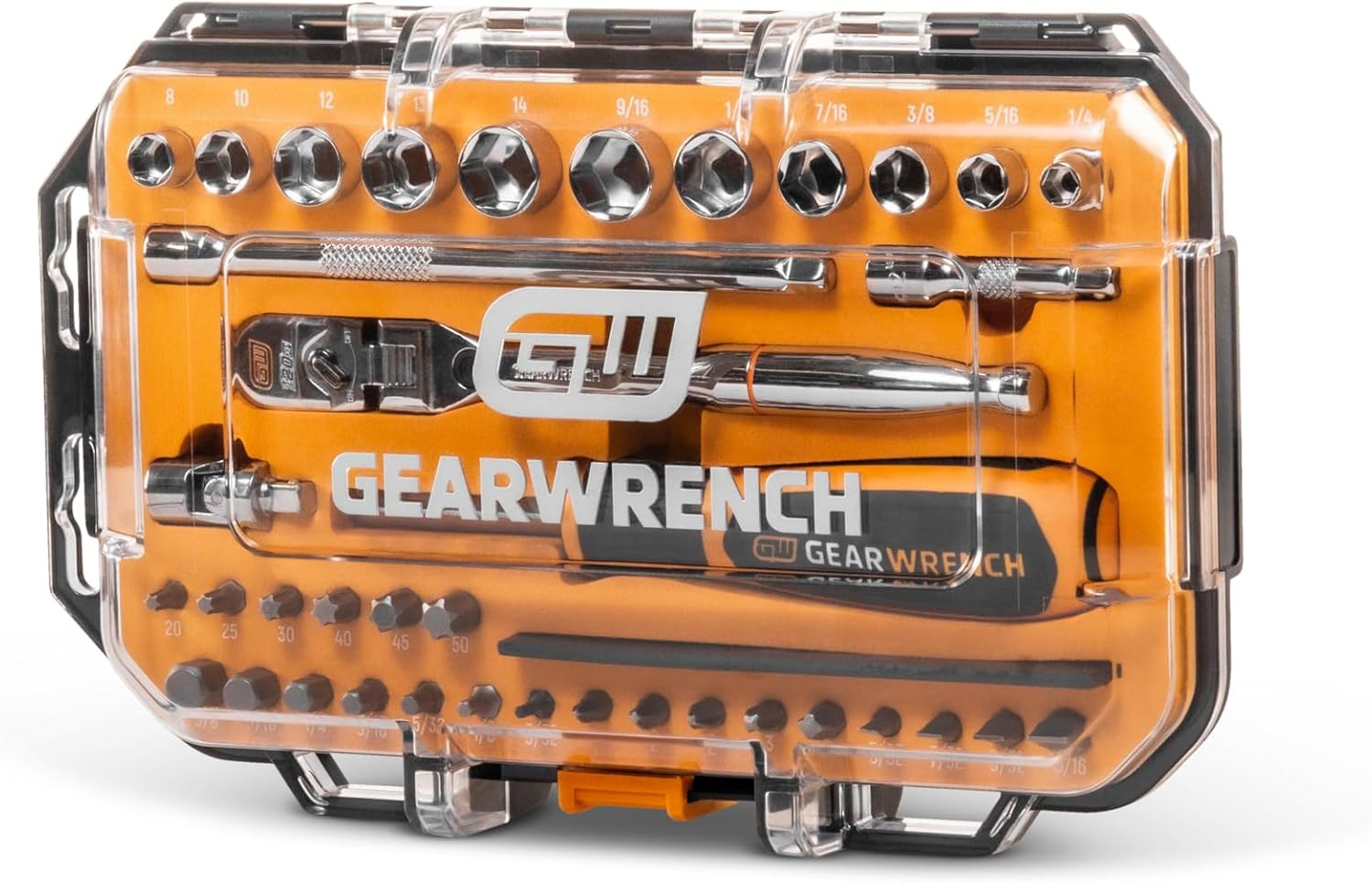 GEARWRENCH 39-Piece Microdriver Set with 120XP Flex Ratchet & Sockets