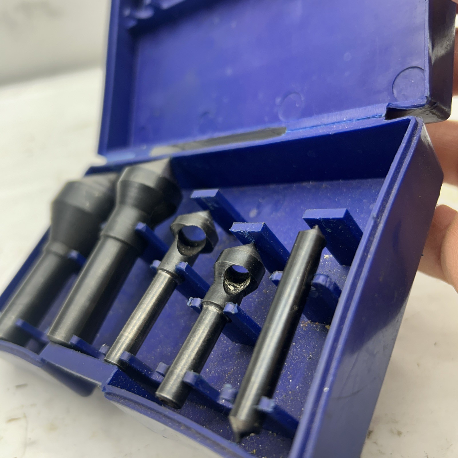5 Pc Countersink 1/16”to 9/16” Countersink 02463503. Hss