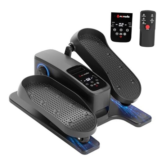 Under Desk Elliptical Machine, 2 in 1 Electric Seated Pedal Exerciser Medium