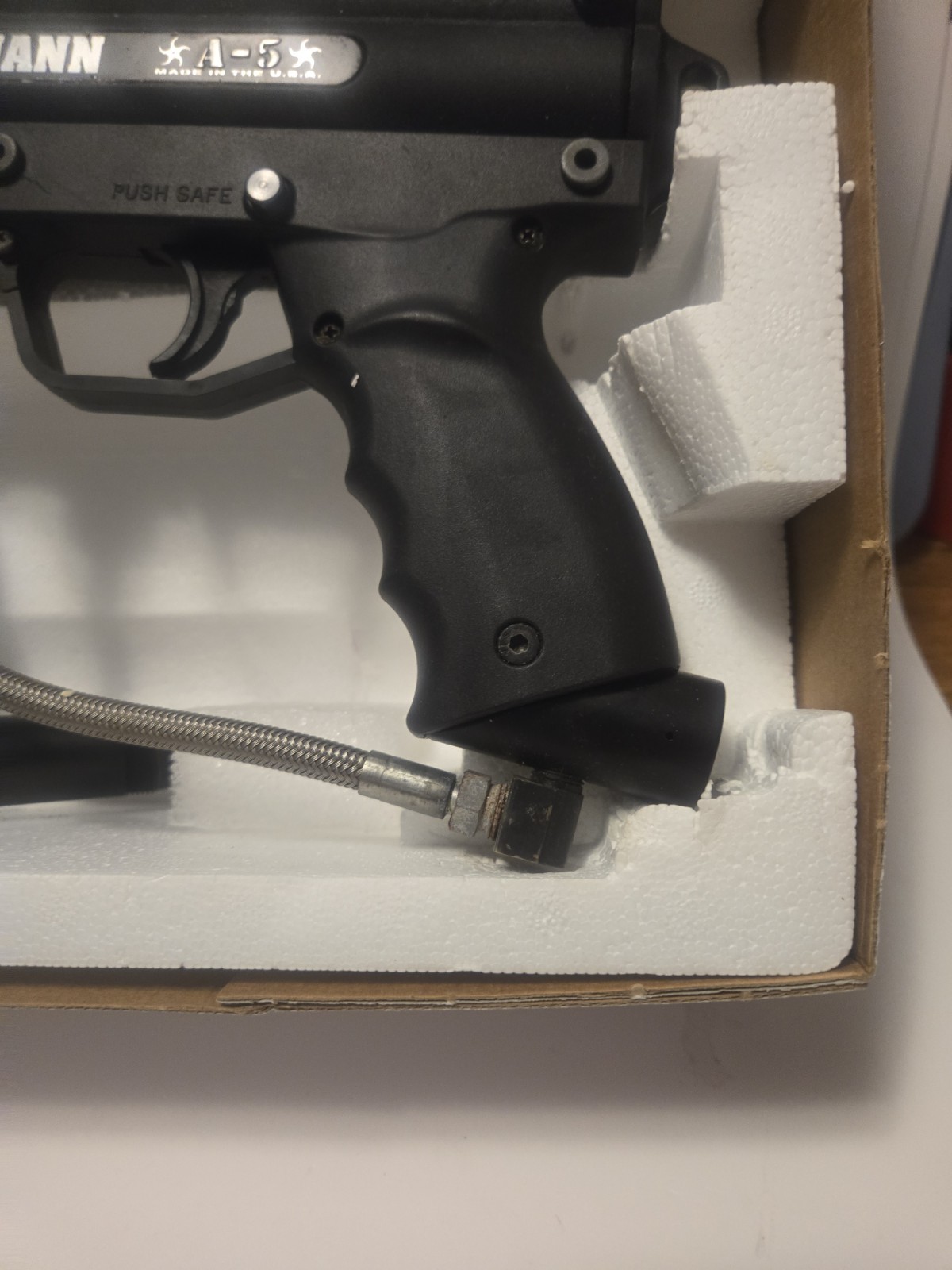 Tippmann A-5 With Cyclone Feed System Paintball Gun