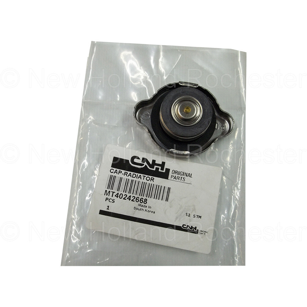 New Holland Radiator Cap Part # MT40242668