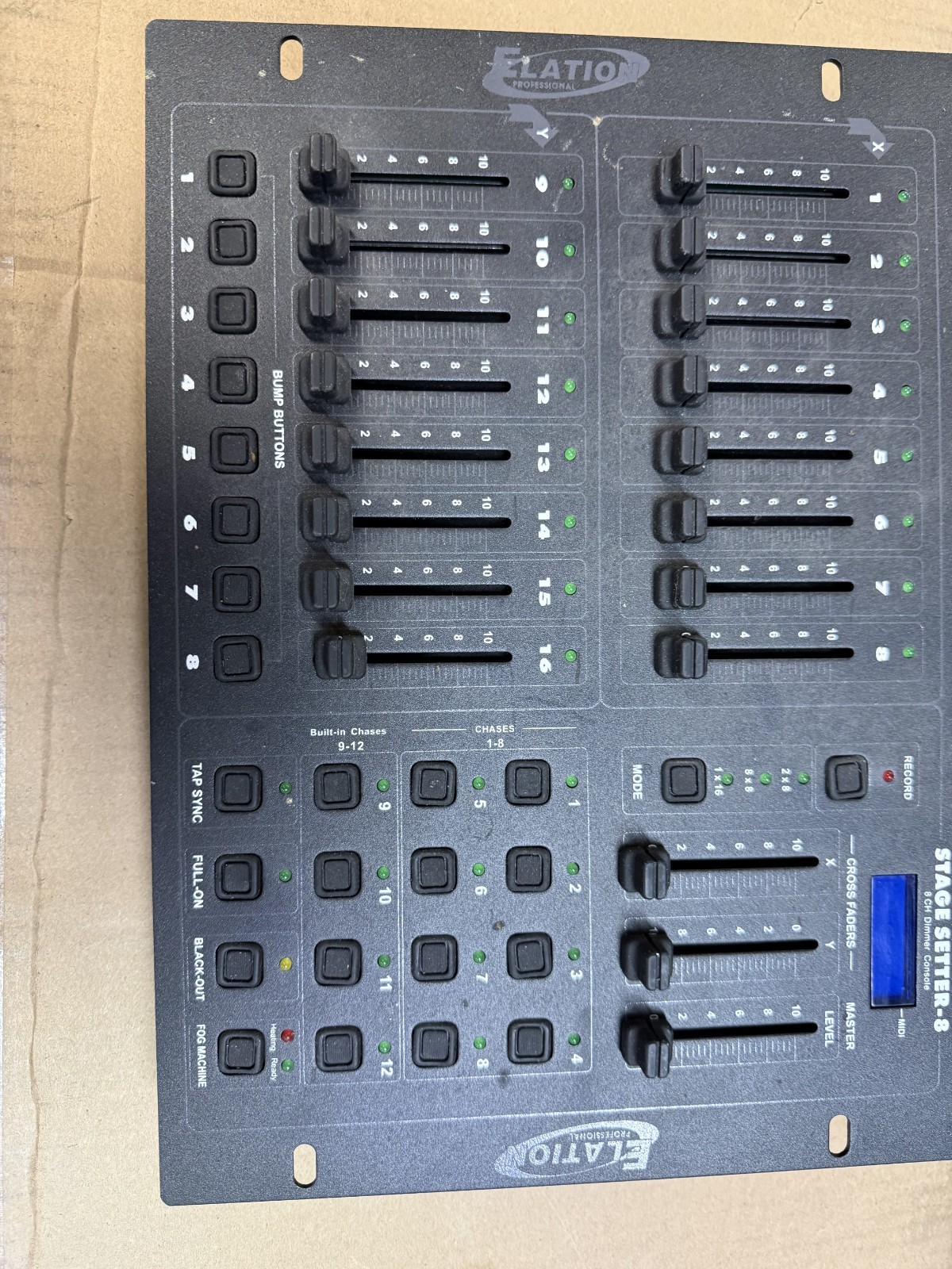 Elation Stage Setter-8 Eight Channel Dimmer Console