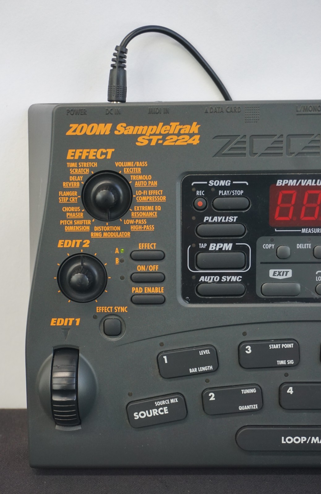 Zoom ST-224 SampleTrak Drum / Groove Machine & Sampler