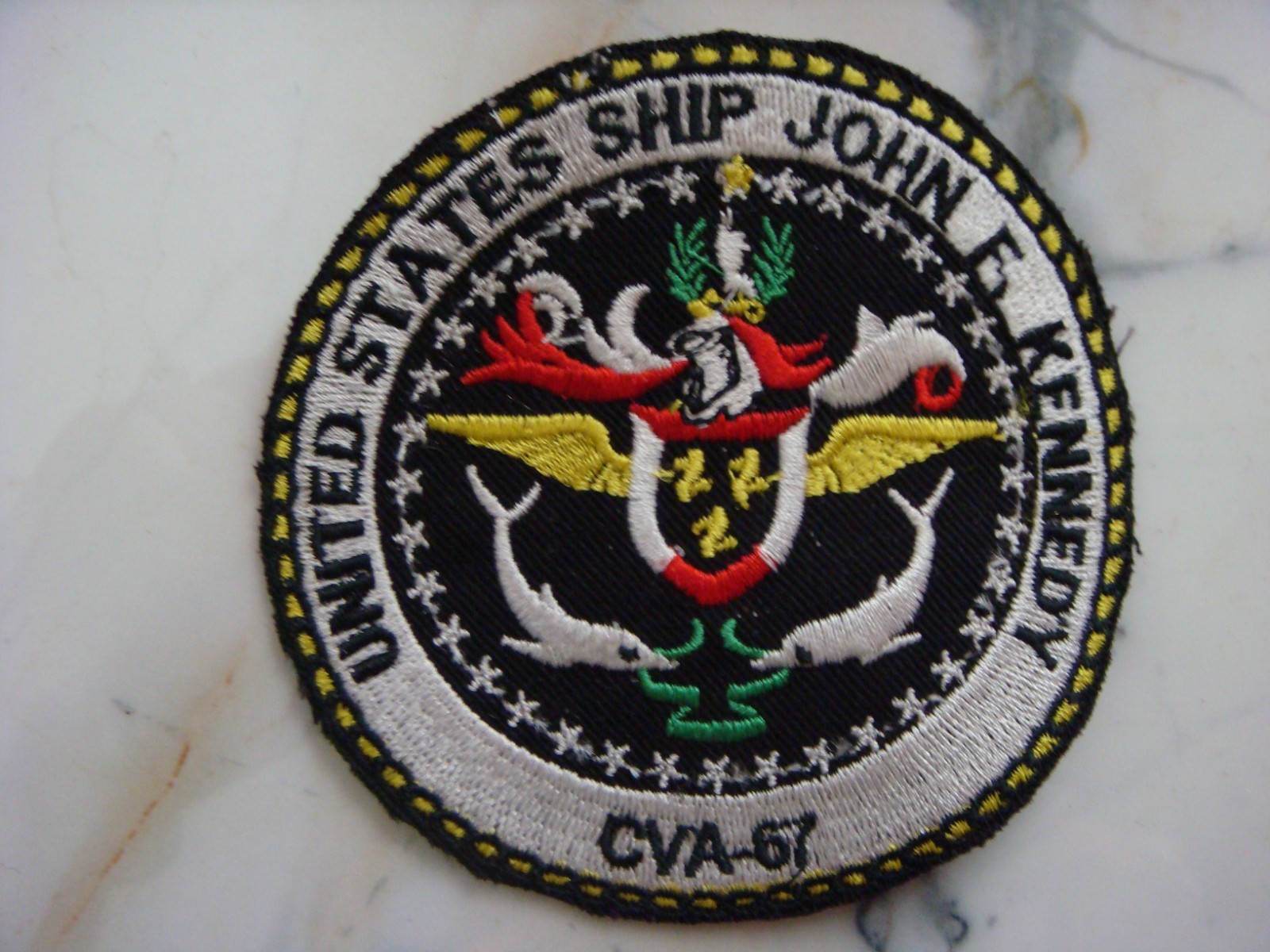  US NAVY USS JOHN-F-KENNEDY CVA-67 FIXED WING ATTACK CARRIER PATCH