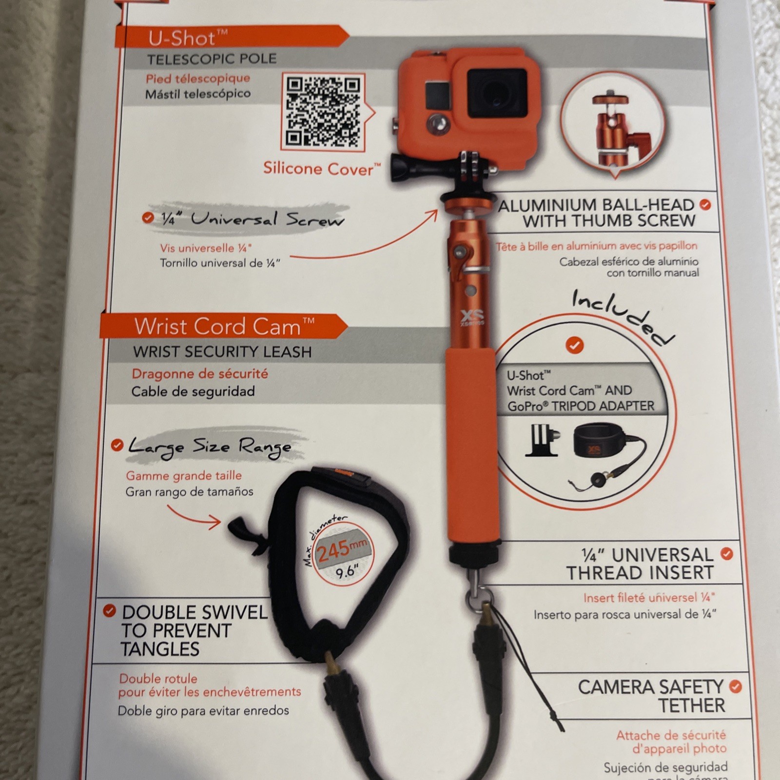 Set Of Portable Camera Equipment Sealed