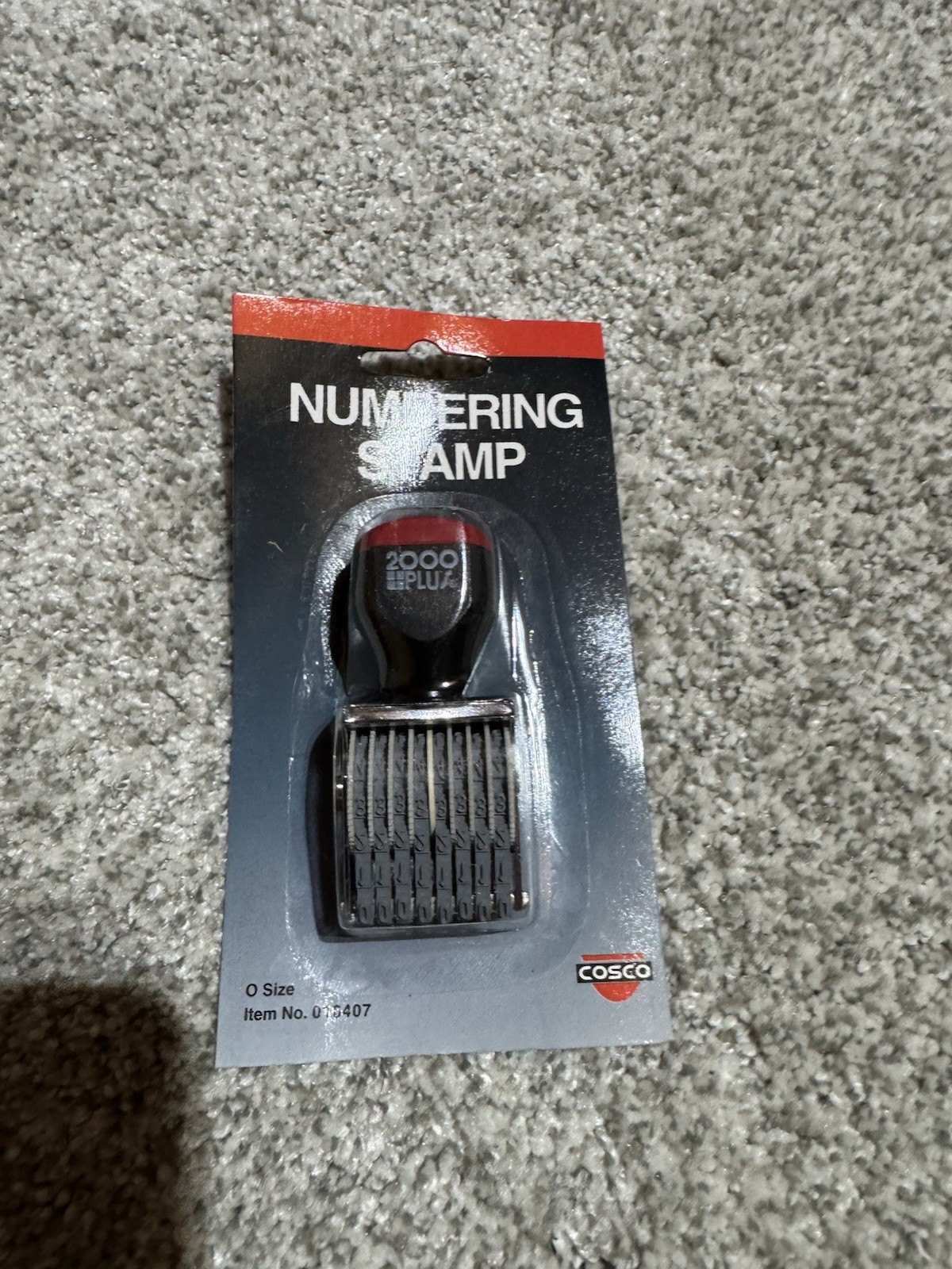 Cosco 2000 Plus 8  Character Stamp