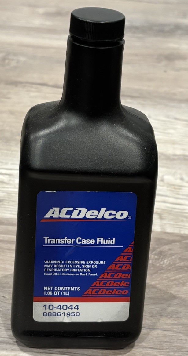 GM ACDelco Transfer Case Fluid Oil Lubrication 10-4044 88861950 1.06 QT 1L