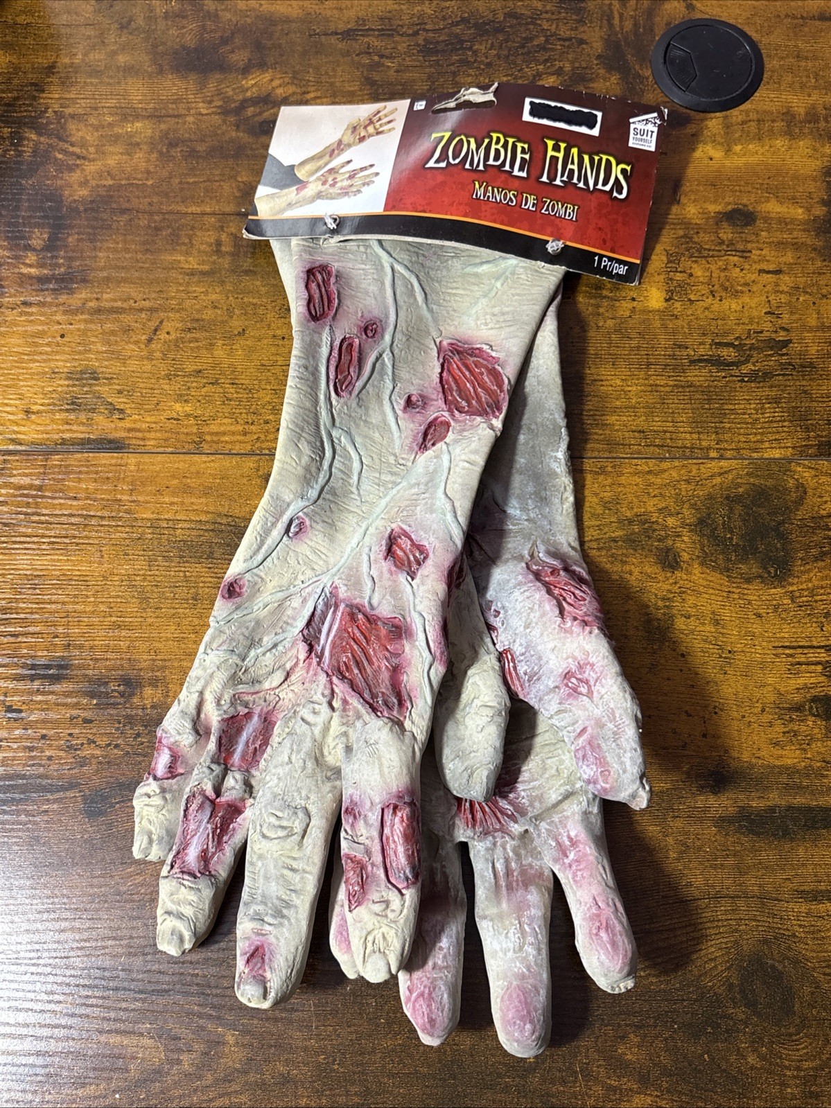 Creepy Zombie Hands Gloves Decoration Latex Realistic Halloween Costume Prop