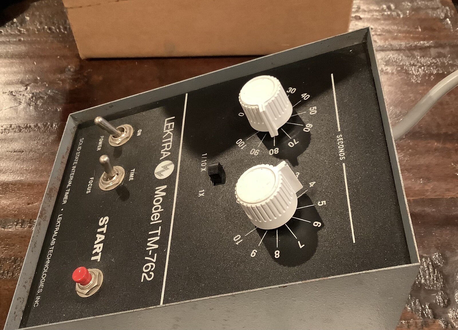 Vintage Lektra TM- 762 TWO DECADE TIMER
