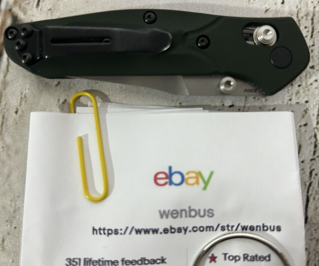 Benchmade 945 Mini Osborne Knife Blade