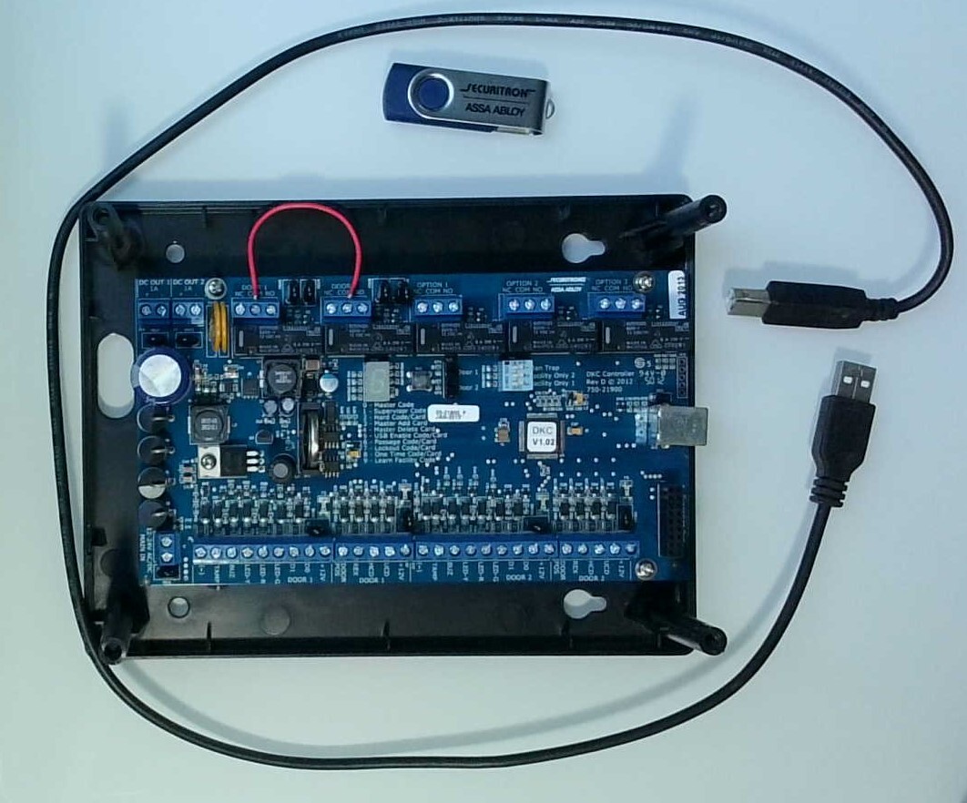 ASSA ABLOY SECURITRON DKC DIGITAL KEYPAD CONTROLLER