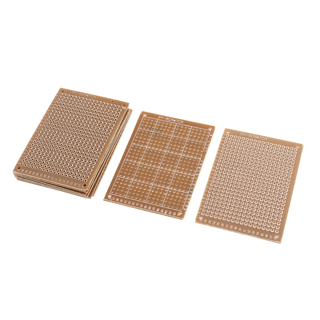 Universal Copper PCB Board Stripboard 70 x 50mm 8Pcs
