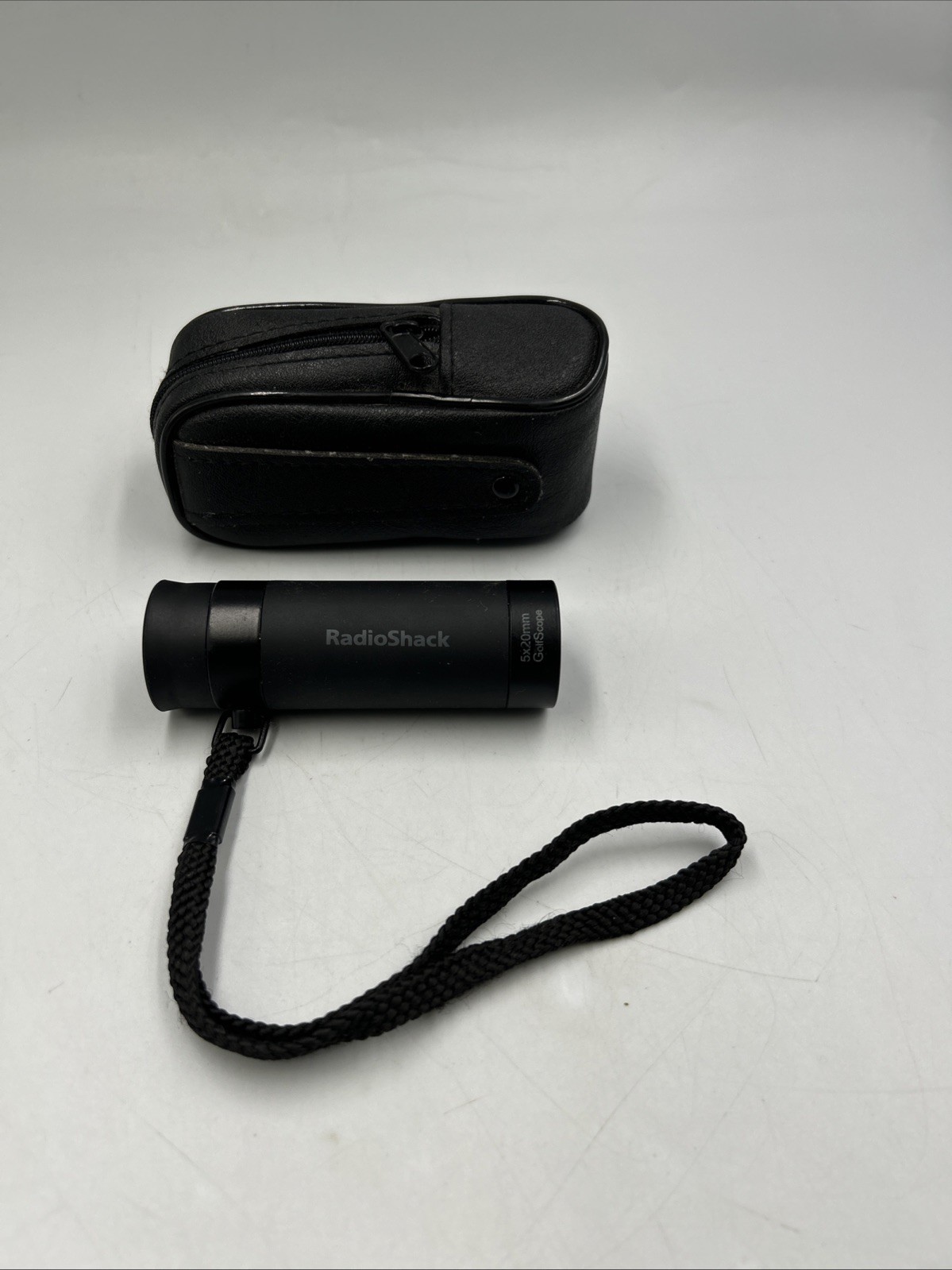 RadioShack GolfScope Telescope with Case, Strap & Cloth 5x20mm