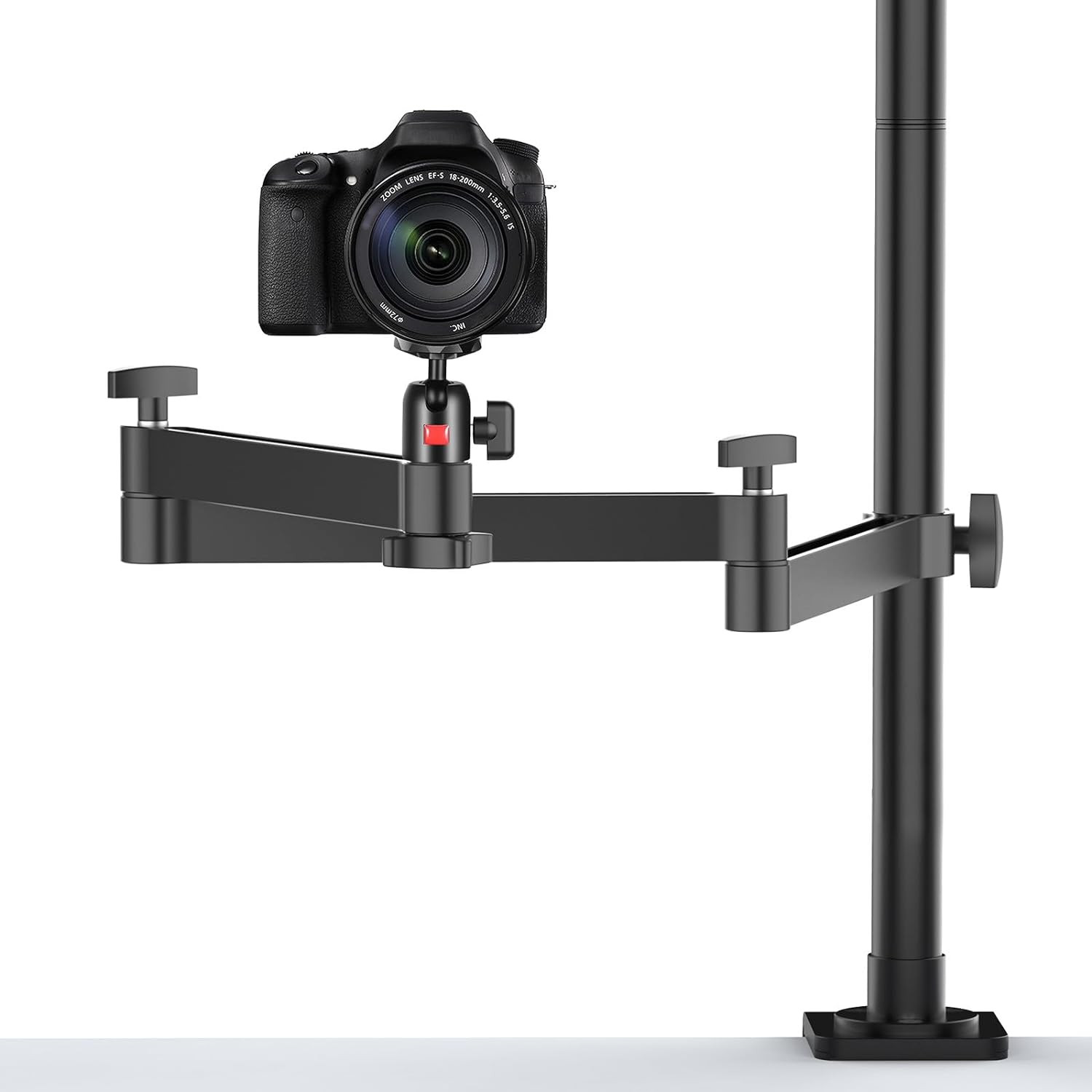 ULANZI Camera Desk Mount Stand with Flexible Arm, Overhead Mount, Articulated