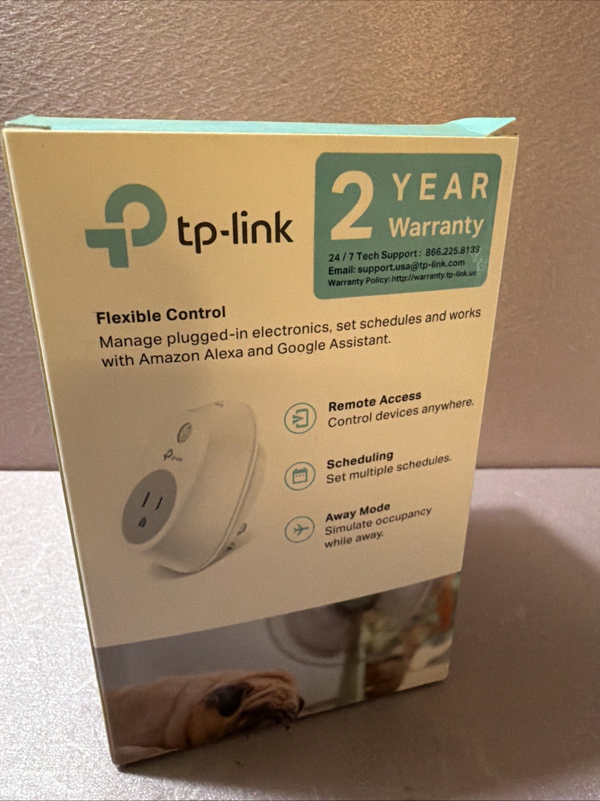 TP-Link Kasa HS100 Smart Wi-Fi Plug Compatible with Alexa And Google