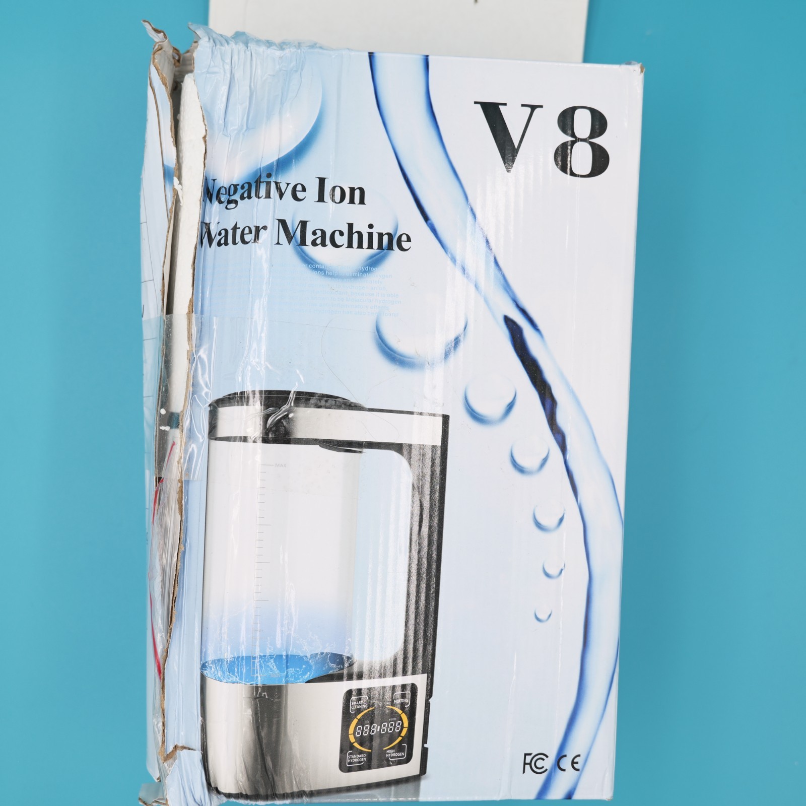 Hydrogen Water Bottle 68oz, Hydrogen Water Bottle Generator with SPE and PEM ...